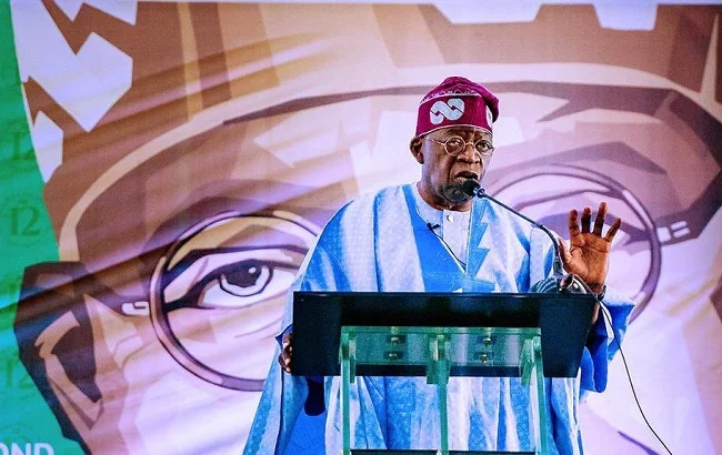 His Excellency Bola Ahmed Tinubu, President of Nigeria