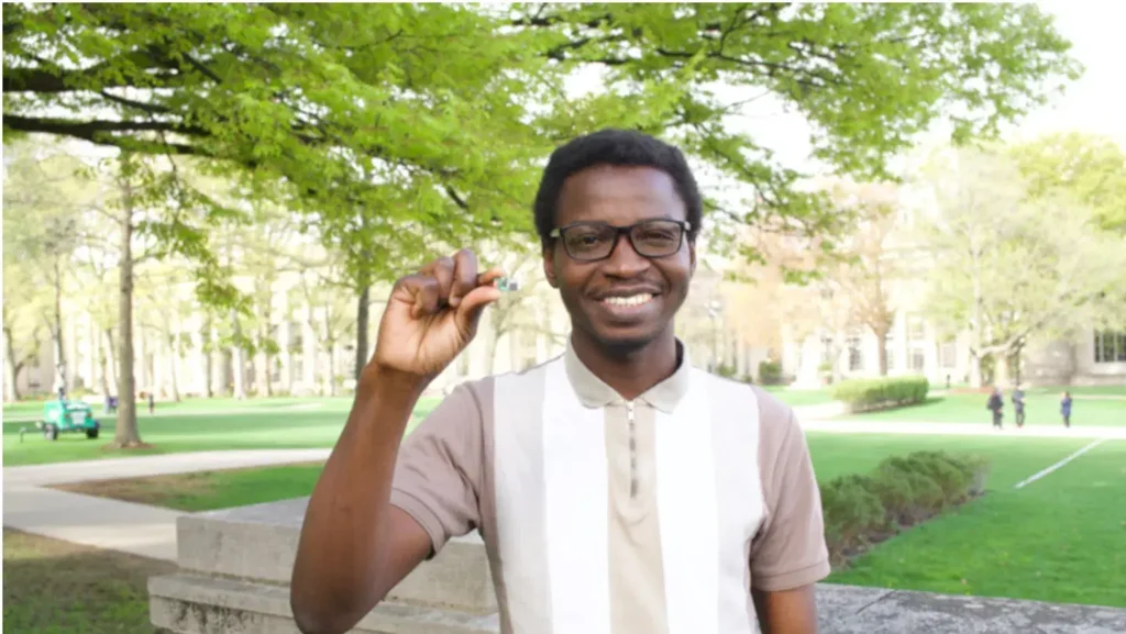 Nigerian Innovator Sets World Record with Smallest GPS Tracker