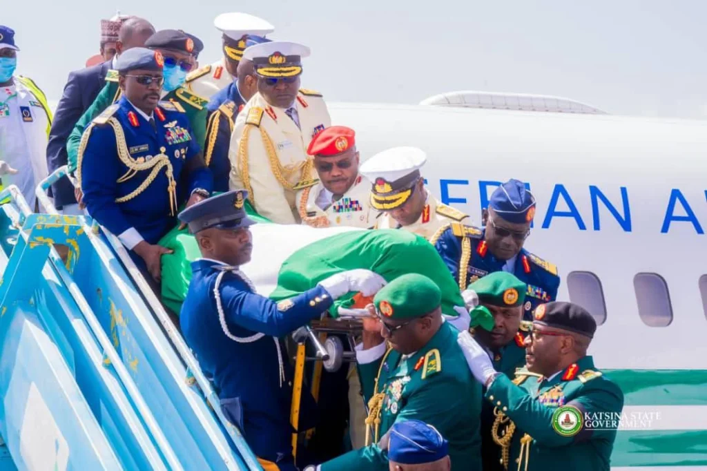 Buhari's burial