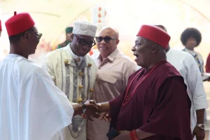 Peter Obi, Tambuwal, Tonye Cole Join Dignitaries at Amaechi’s Son’s Wedding 