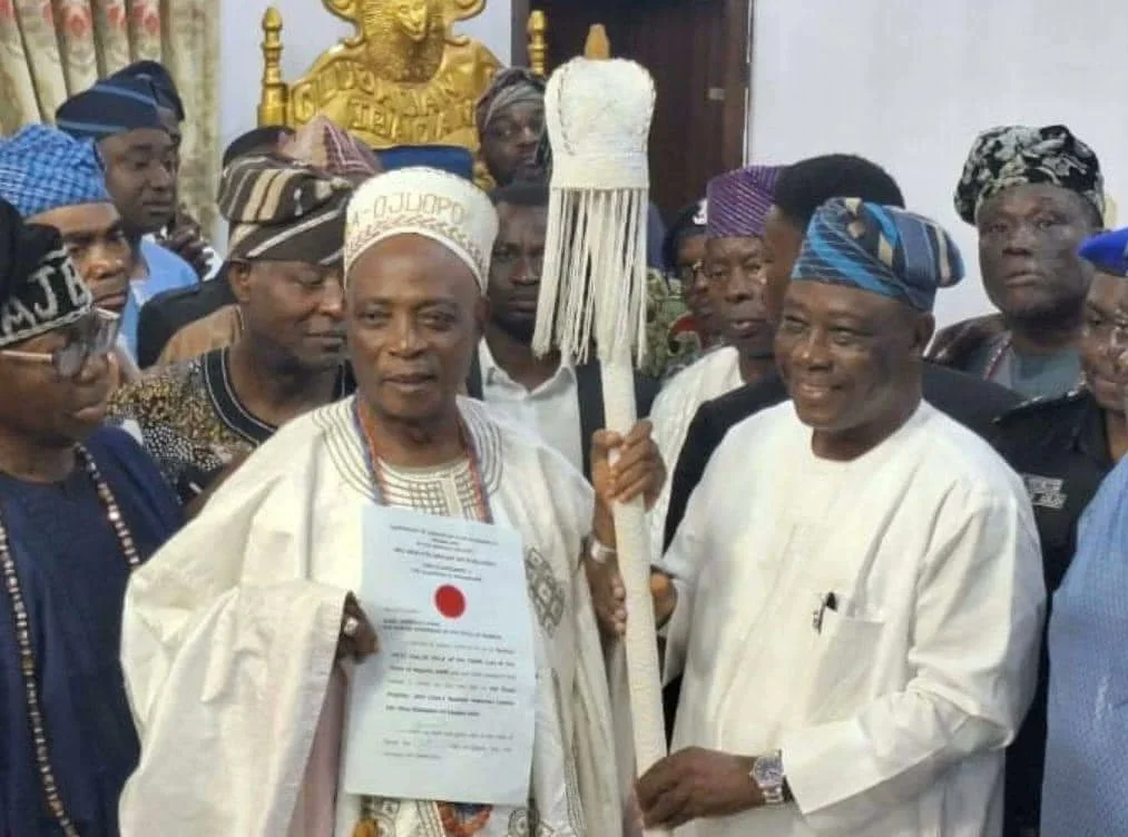 Senator Ladoja Crowned 44th Olubadan of Ibadanland in Royal Ceremony