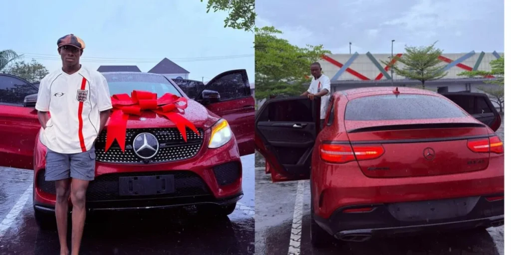 TikTok Influencer Geh Geh splashes Millions On Brand New Mercedes Benz Days After Historic Live Stream