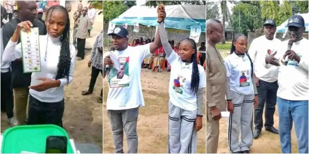 Rivers State LG Election: 19-Year-Old APC Candidate Makes History, Wins Councillorship Seat