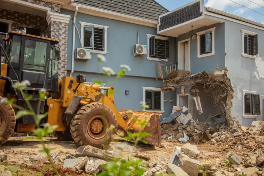 Okpebholo Demolishes Buildings Linked to Cultists, Kidnappers in Edo